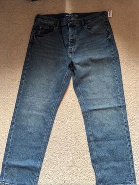 Old Navy  Medium Blue Straight Jeans